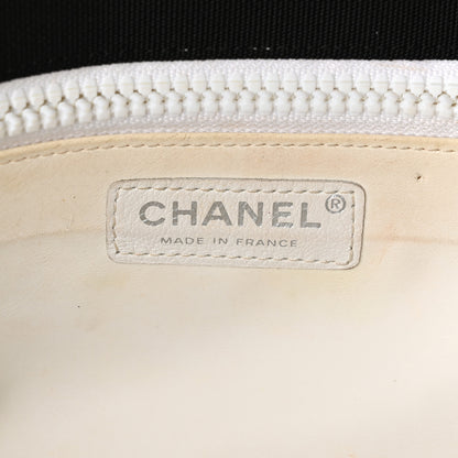 Chanel Canvas Coco Hearts Print Tote Blue 11 of 21