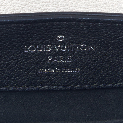 Louis Vuitton Calfskin Mechanical Flowers Lockme Backpack Black White 8 of 8