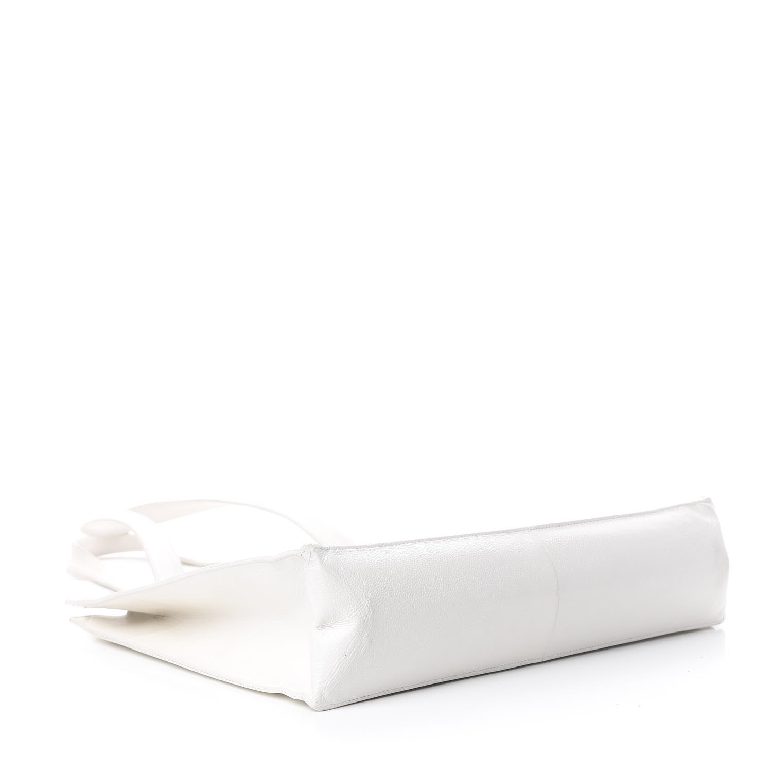 Chanel Caviar CC Tote White 3 of 16