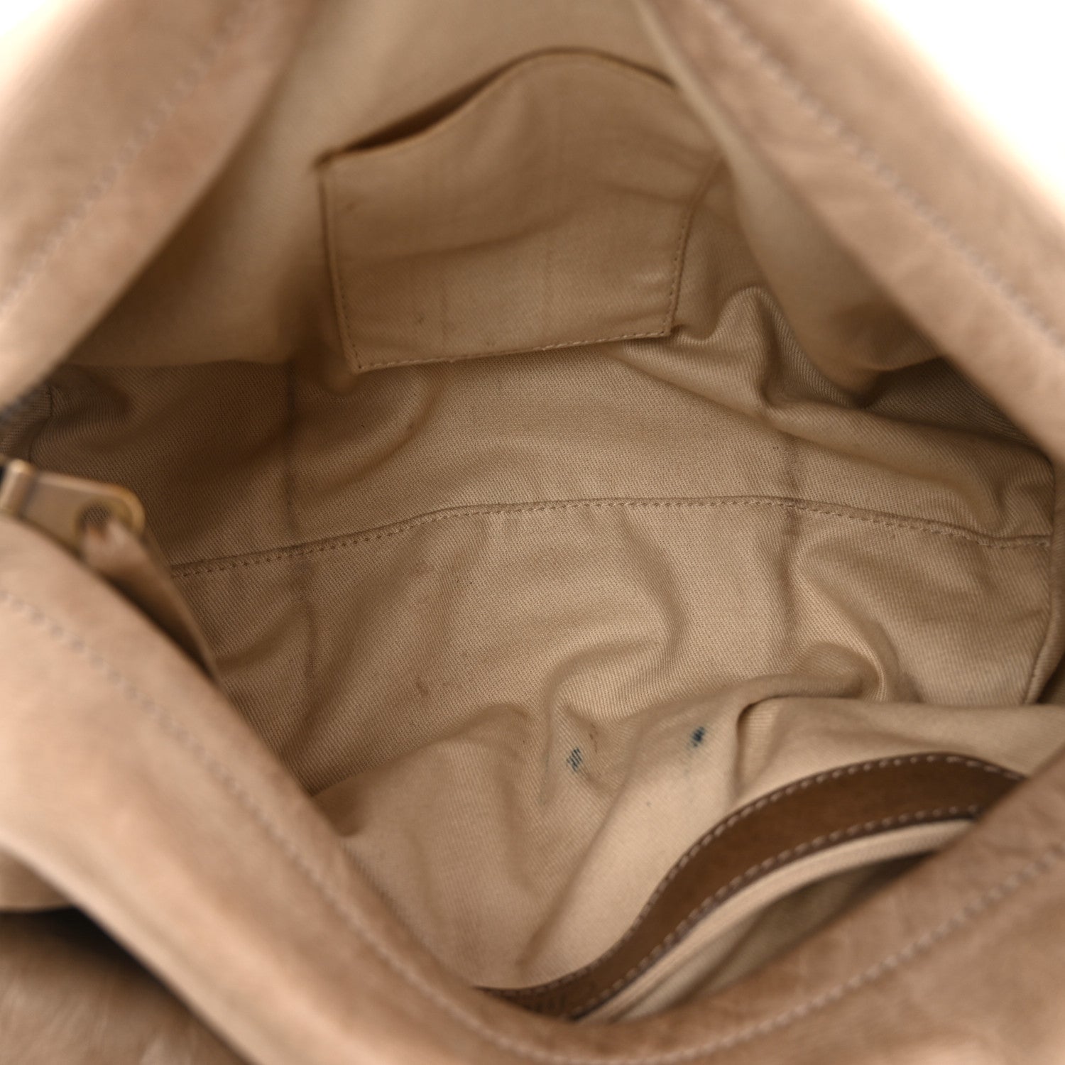Chloe Snakeskin Calfskin Silverado Shoulder Bag Beige 5 of 14