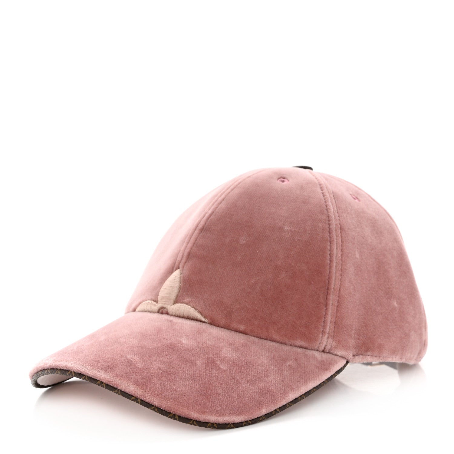 Louis Vuitton Velvet Monogram LV Touch Cap L Pink 1 of 8