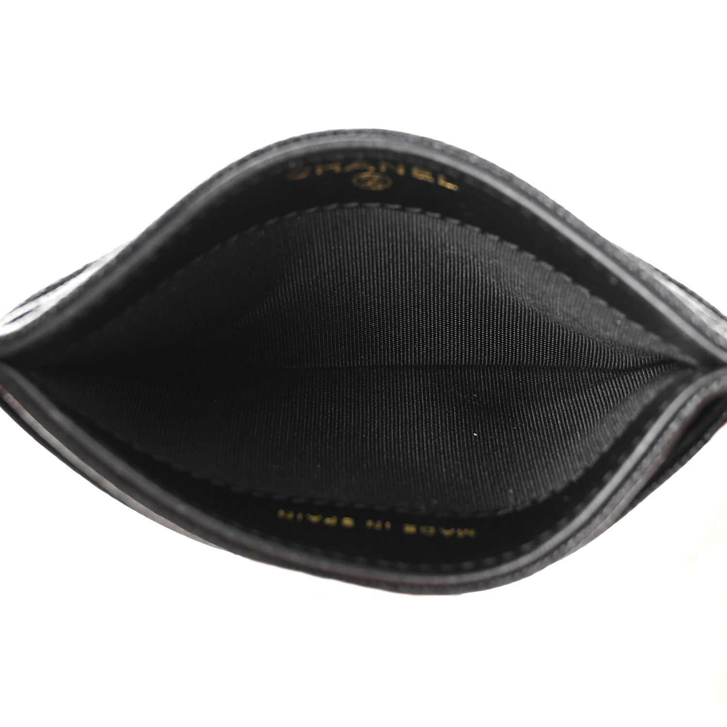 Chanel Caviar Quilted Boy Card Holder Black 5 of 9