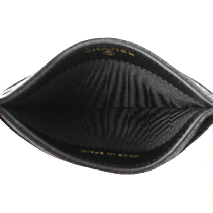 Chanel Caviar Quilted Boy Card Holder Black 5 of 9