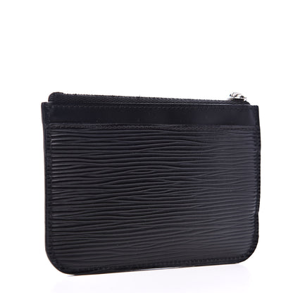 Louis Vuitton Epi Key Pouch Black 3 of 9