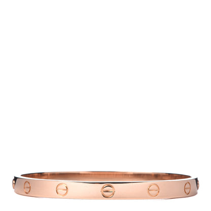 Cartier 18K Pink Gold LOVE Bracelet 18 3 of 6
