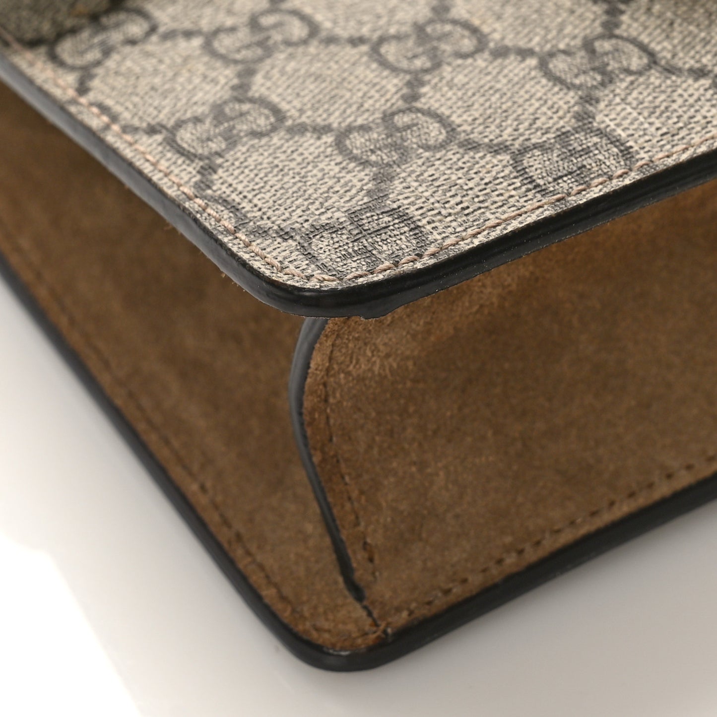 GG Supreme Monogram Mini Dionysus Shoulder Bag Taupe