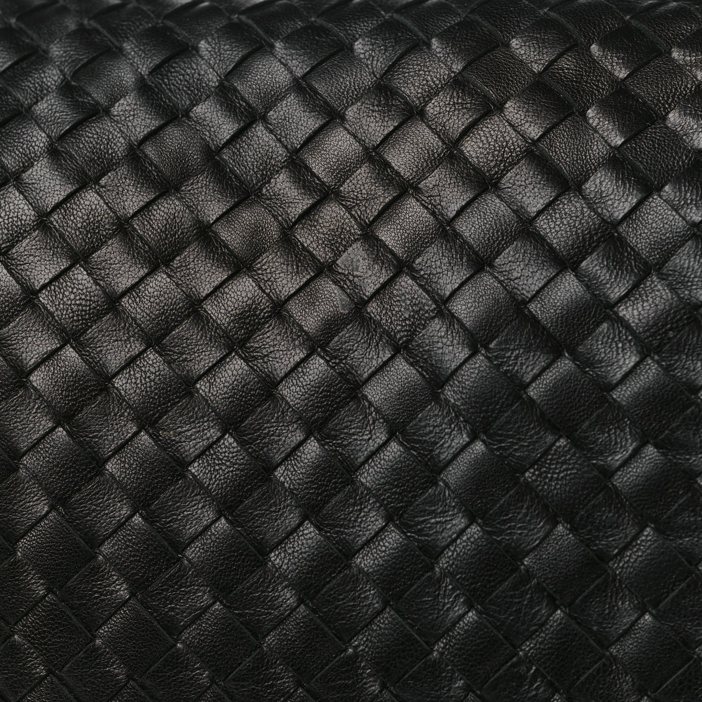 Nappa Intrecciato Large Veneta Hobo Black