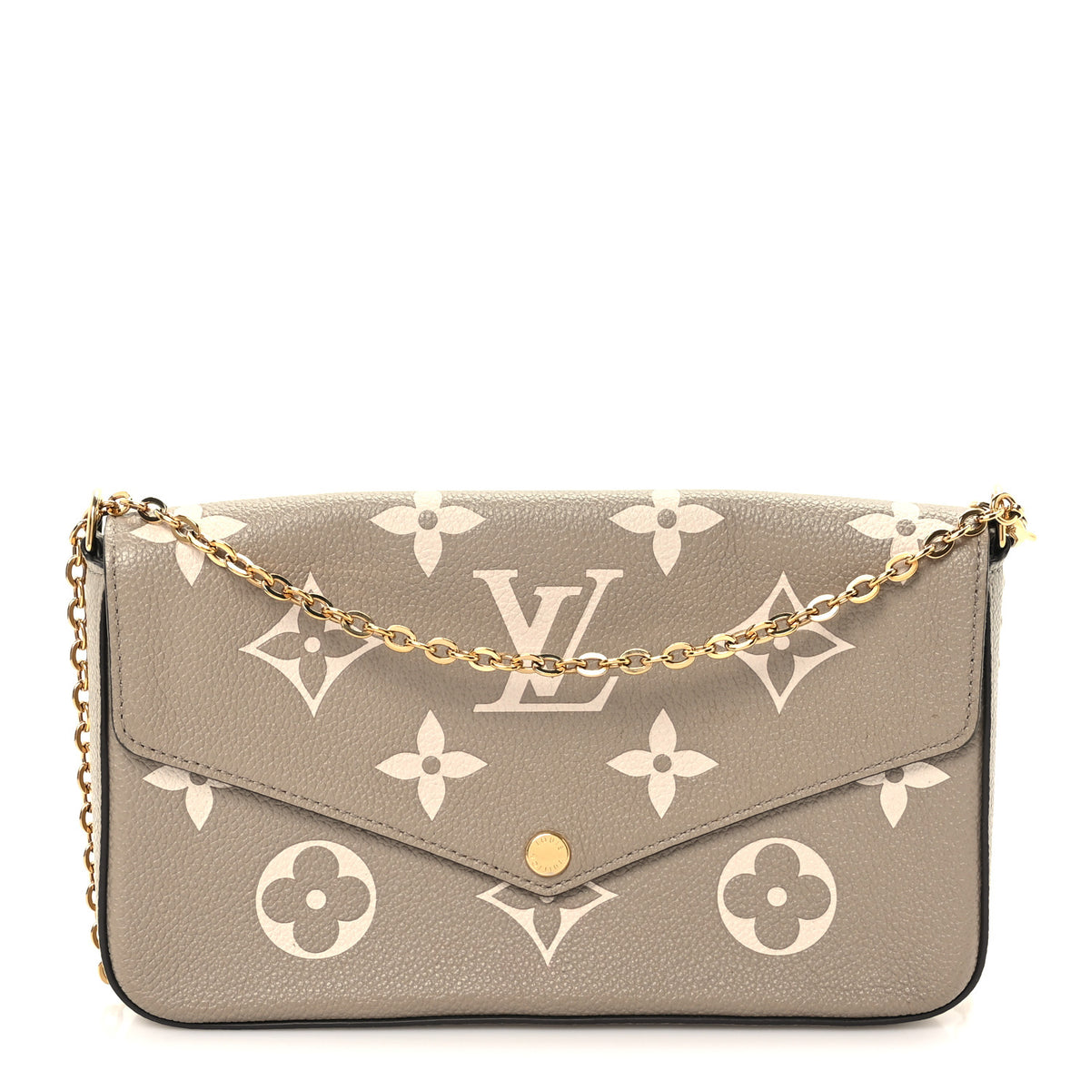 Empreinte Monogram Giant Felicie Pochette Tourterelle Creme