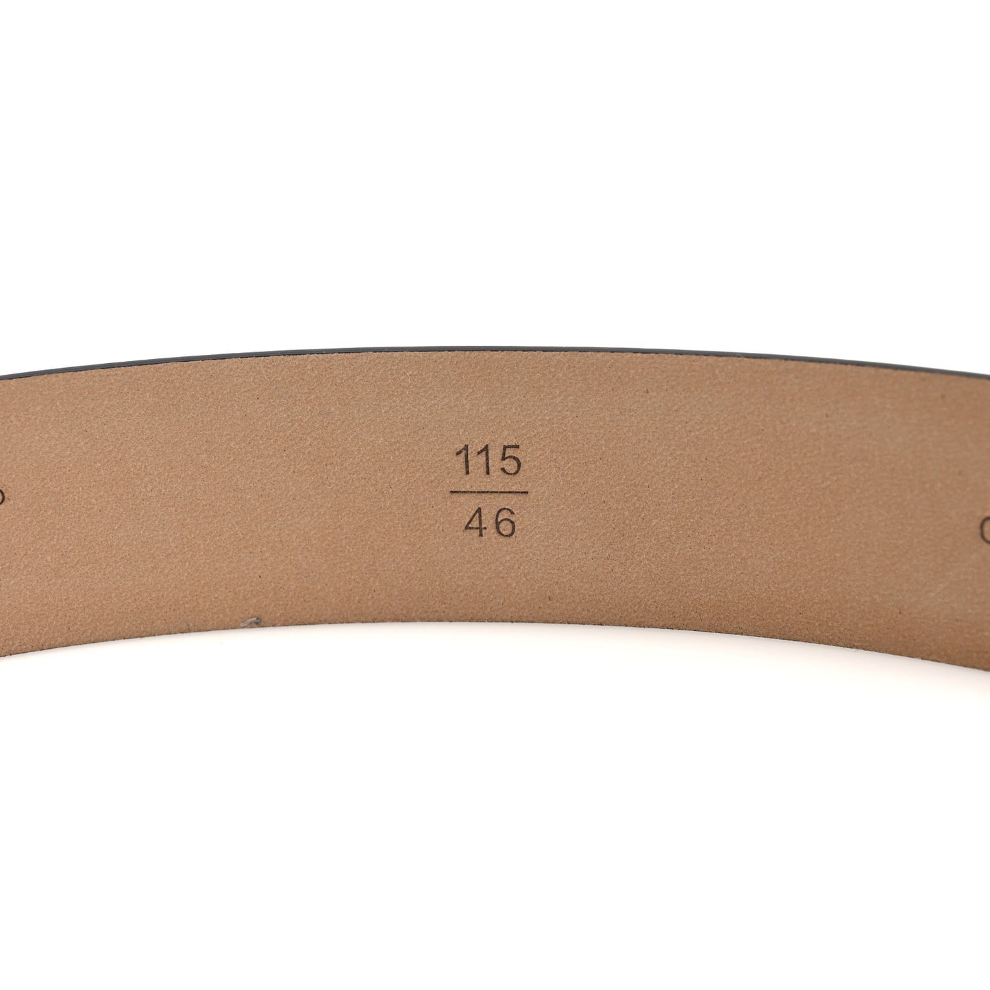 Calfskin Belt 115 46 Black