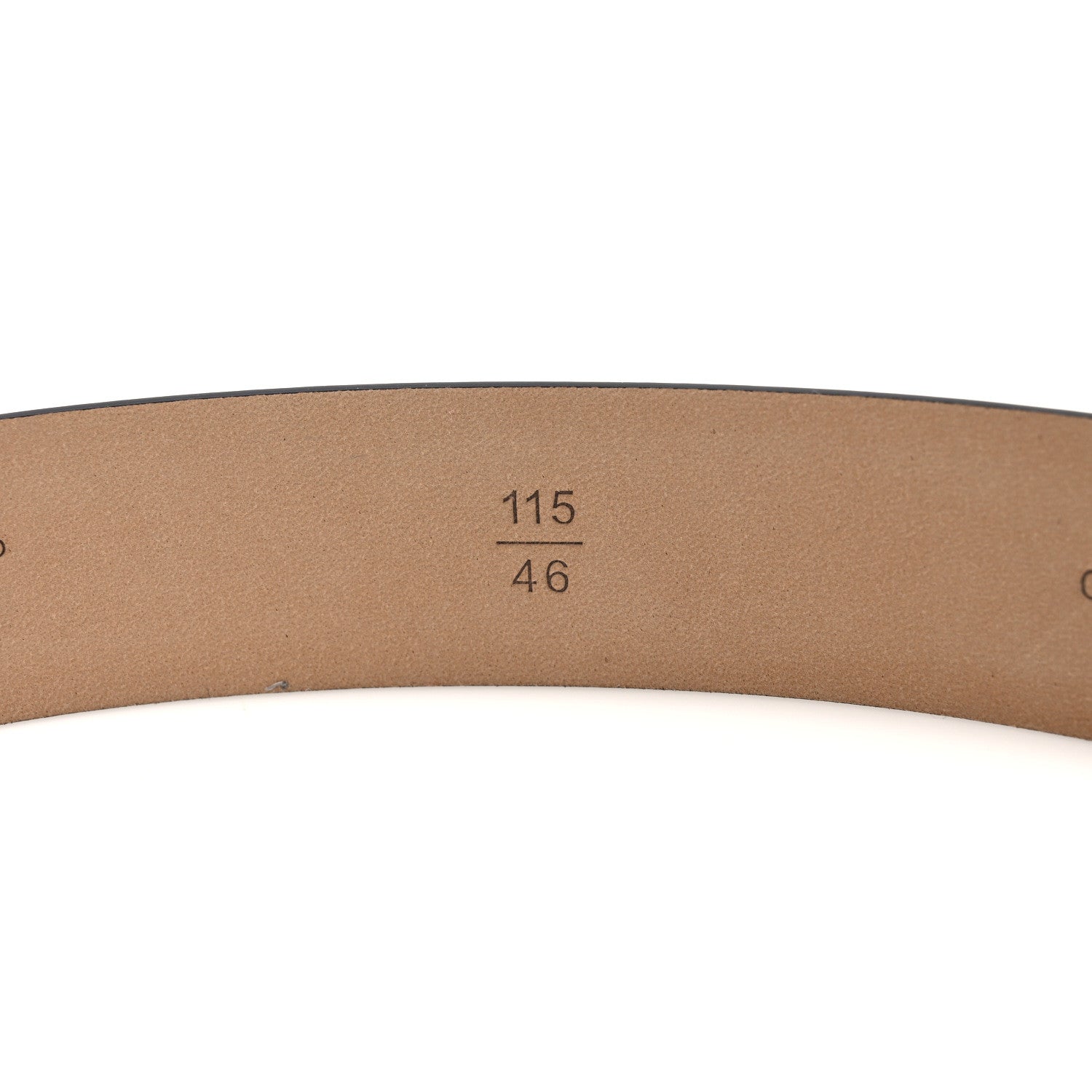Chanel Calfskin Belt 115 46 Black 4 of 7