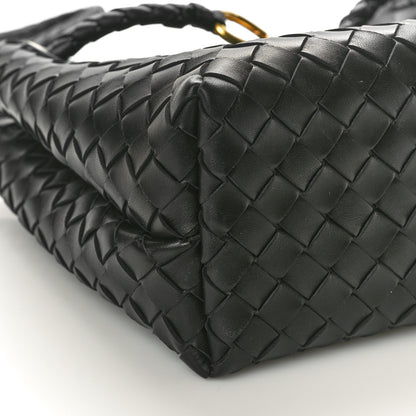 Bottega Veneta Nappa Intrecciato Medium Andiamo Shoulder Bag Black 10 of 11