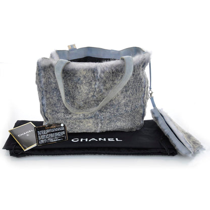 Chanel Lapin Rabbit Fur Tote 3 of 10