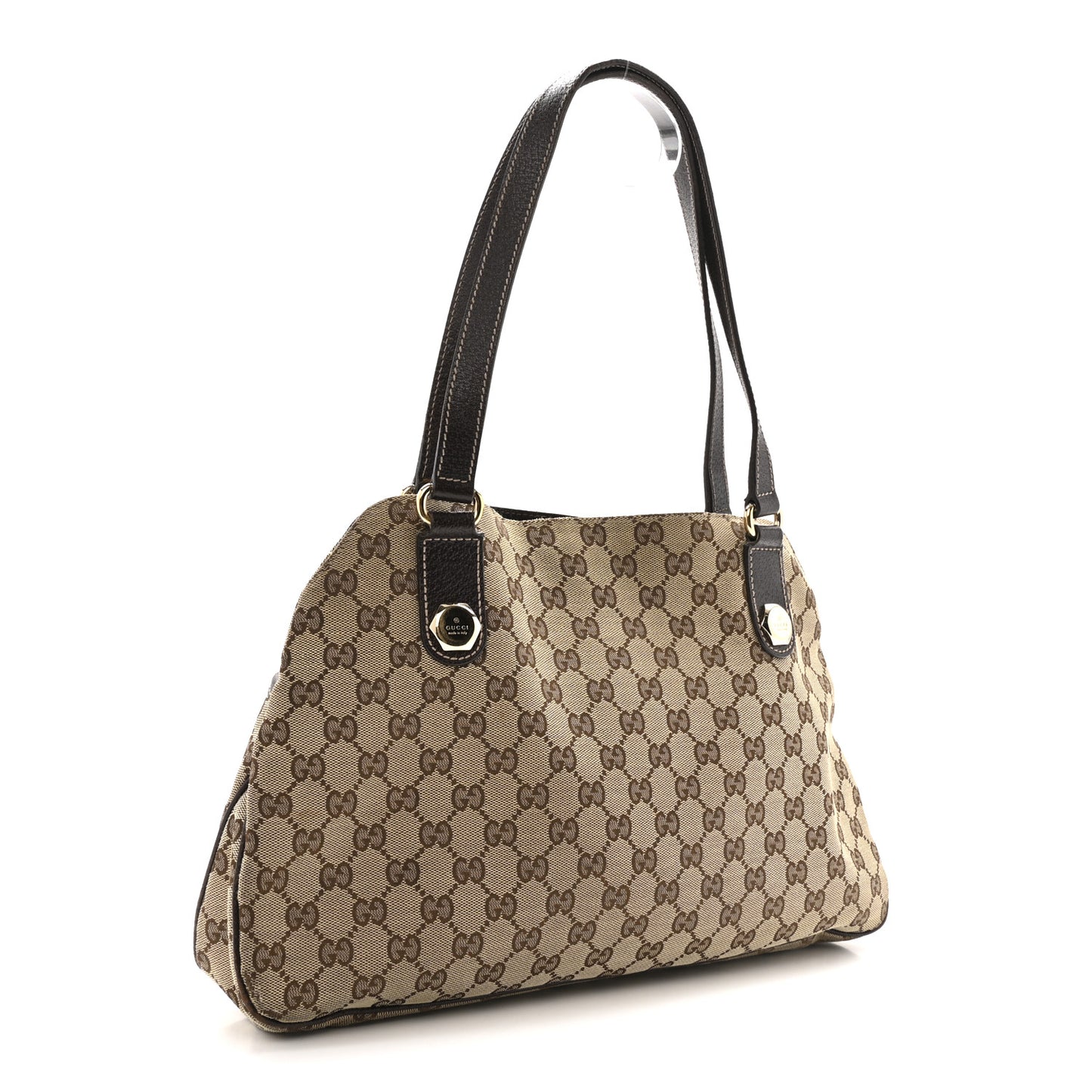 Monogram Medium Charmy Shoulder Bag Brown