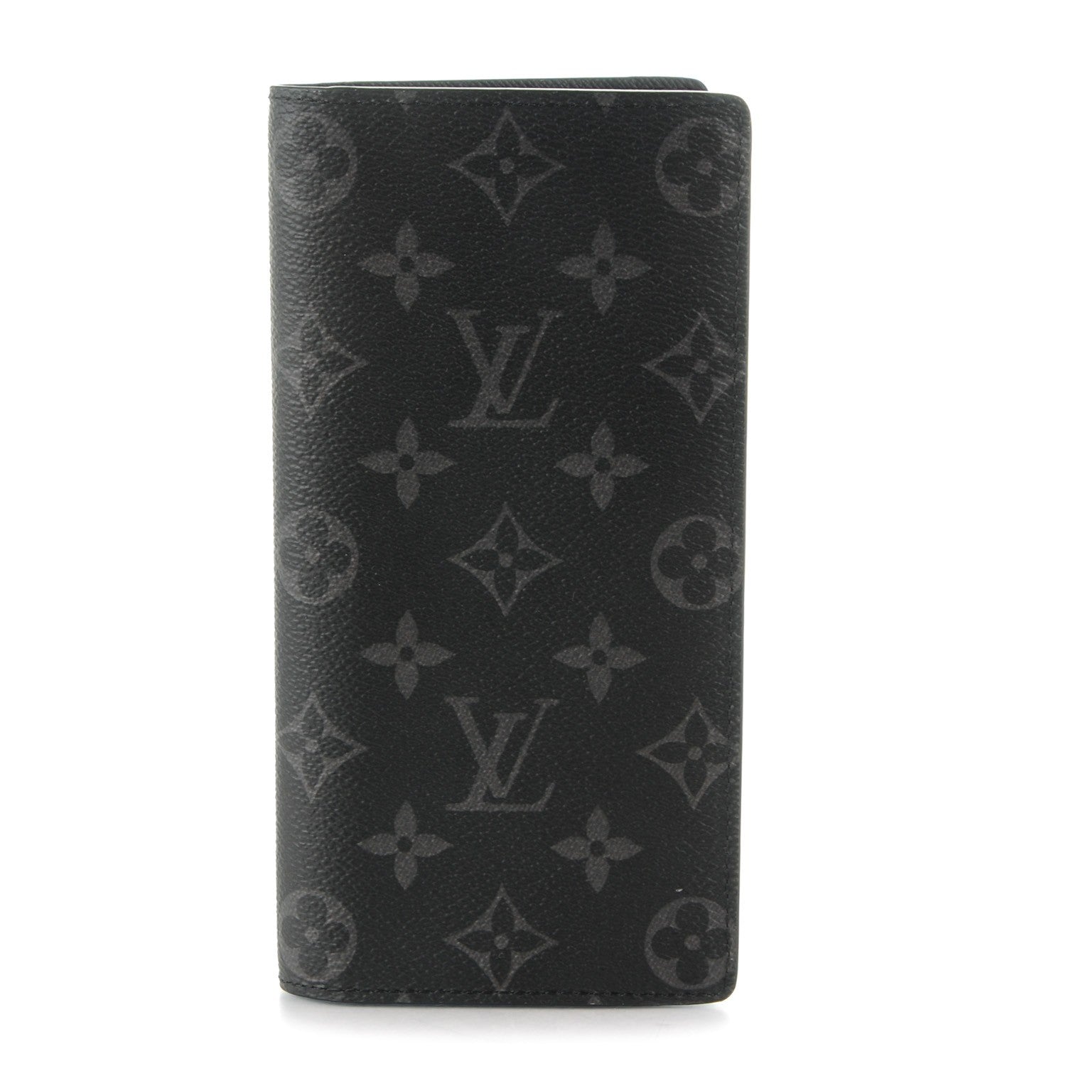 Louis Vuitton Monogram Eclipse Brazza Wallet 1 of 7
