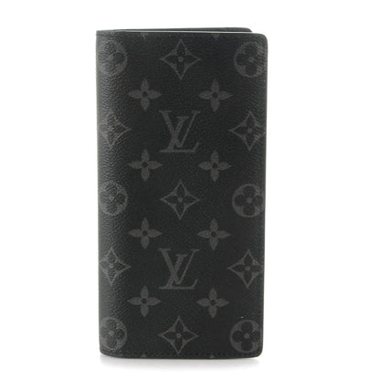 Louis Vuitton Monogram Eclipse Brazza Wallet 1 of 7