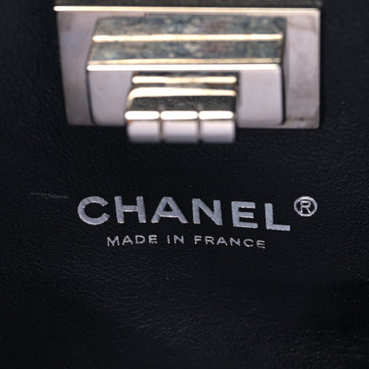 Chanel Patent Mademoiselle Lock Convertible Wrist Clutch Bag Black 8 of 11