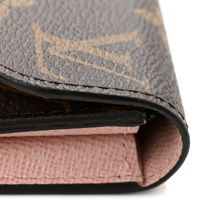 Louis Vuitton Monogram Rosalie Coin Purse Rose Ballerine 8 of 9
