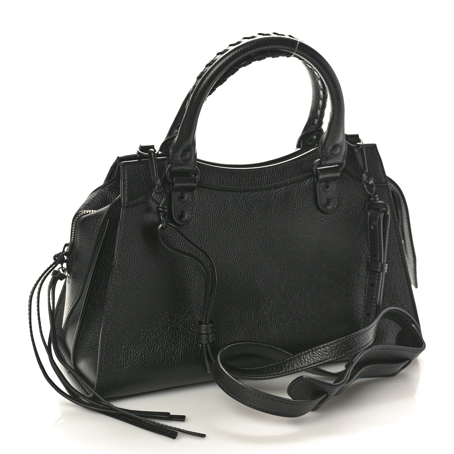 Balenciaga Grained Calfskin Neo Classic Black Hardware S City Black 3 of 12