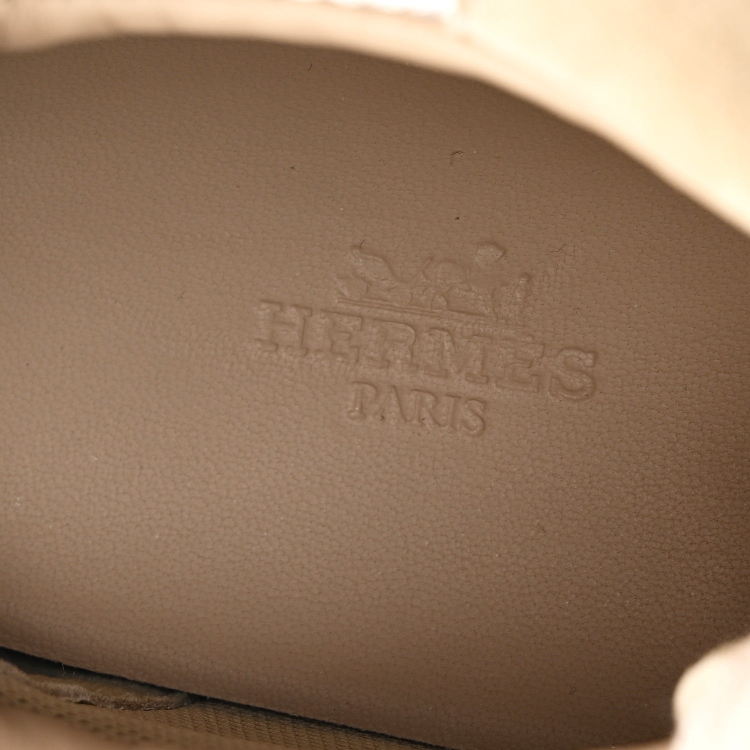 Hermes Air Mesh Suede Goatskin Bouncing Sneakers 39 Beige Argile 7 of 9