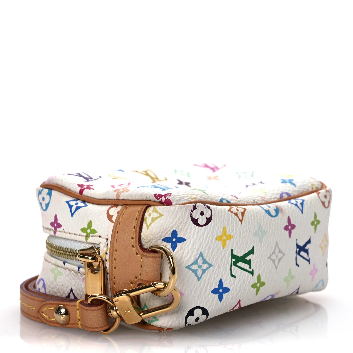 Monogram Multicolor Trousse Wapity White