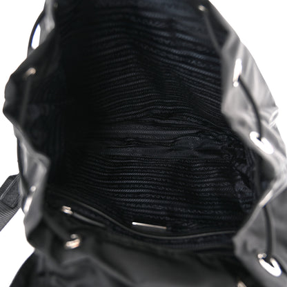 Prada Tessuto Nylon Saffiano Medium Backpack Black 4 of 8