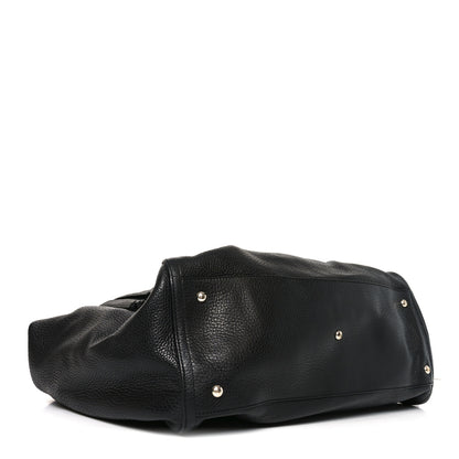 Gucci Pebbled Calfskin Large Soho Shoulder Bag Black 4 of 11