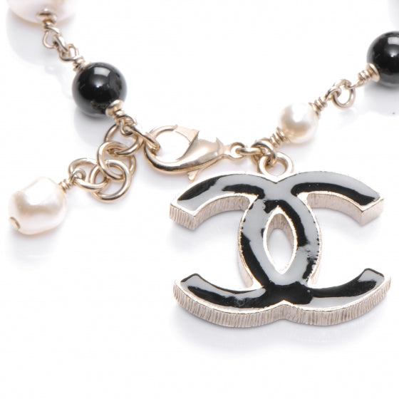 Chanel Beaded CC Bracelet 3 of 5