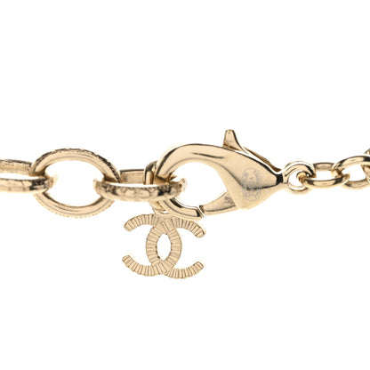 Chanel Crystal CC Pearl Drop Pendant Necklace 6 of 6