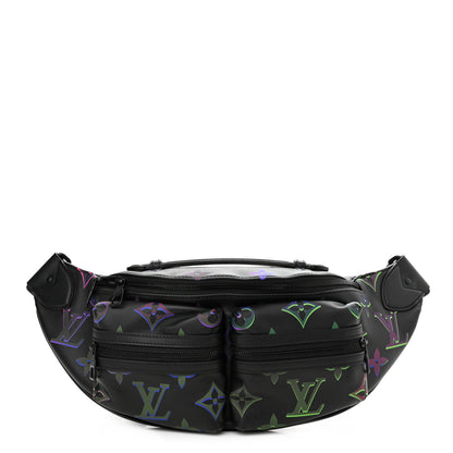 Louis Vuitton Calfskin Monogram Spotlight Comet Bumbag Black Borealis 1 of 10