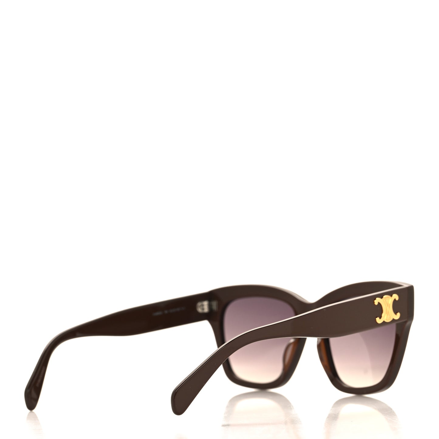 Acetate Triomphe Sunglasses CL 40253I Chocolate