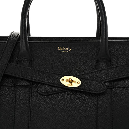 Mulberry Small Classic Grain Small Zipped Bayswater Black 7 of 9