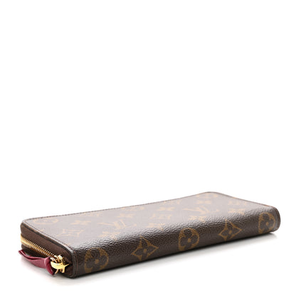Louis Vuitton Monogram Clemence Wallet Fuchsia 4 of 8