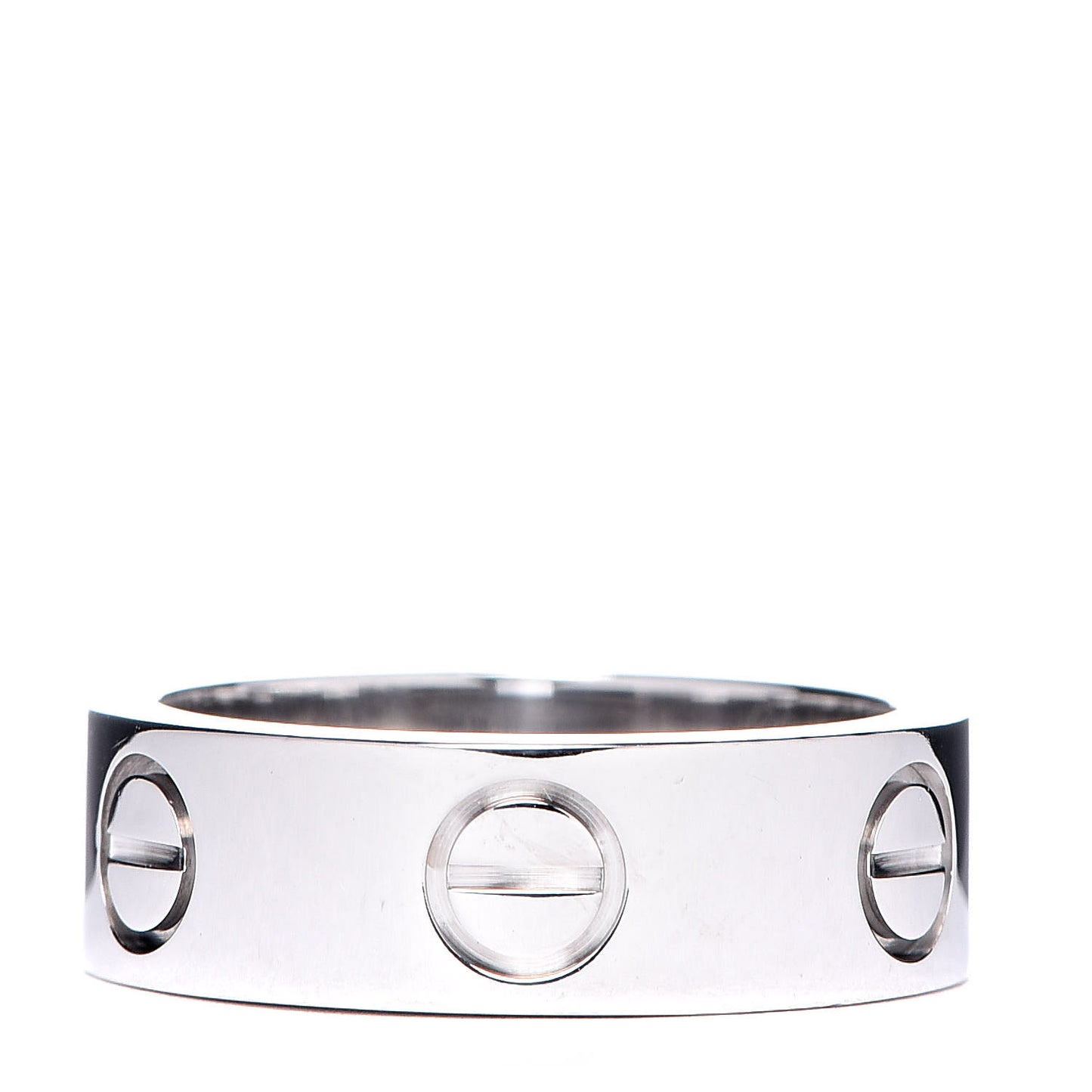 18K White Gold 5.5mm LOVE Ring 47 4
