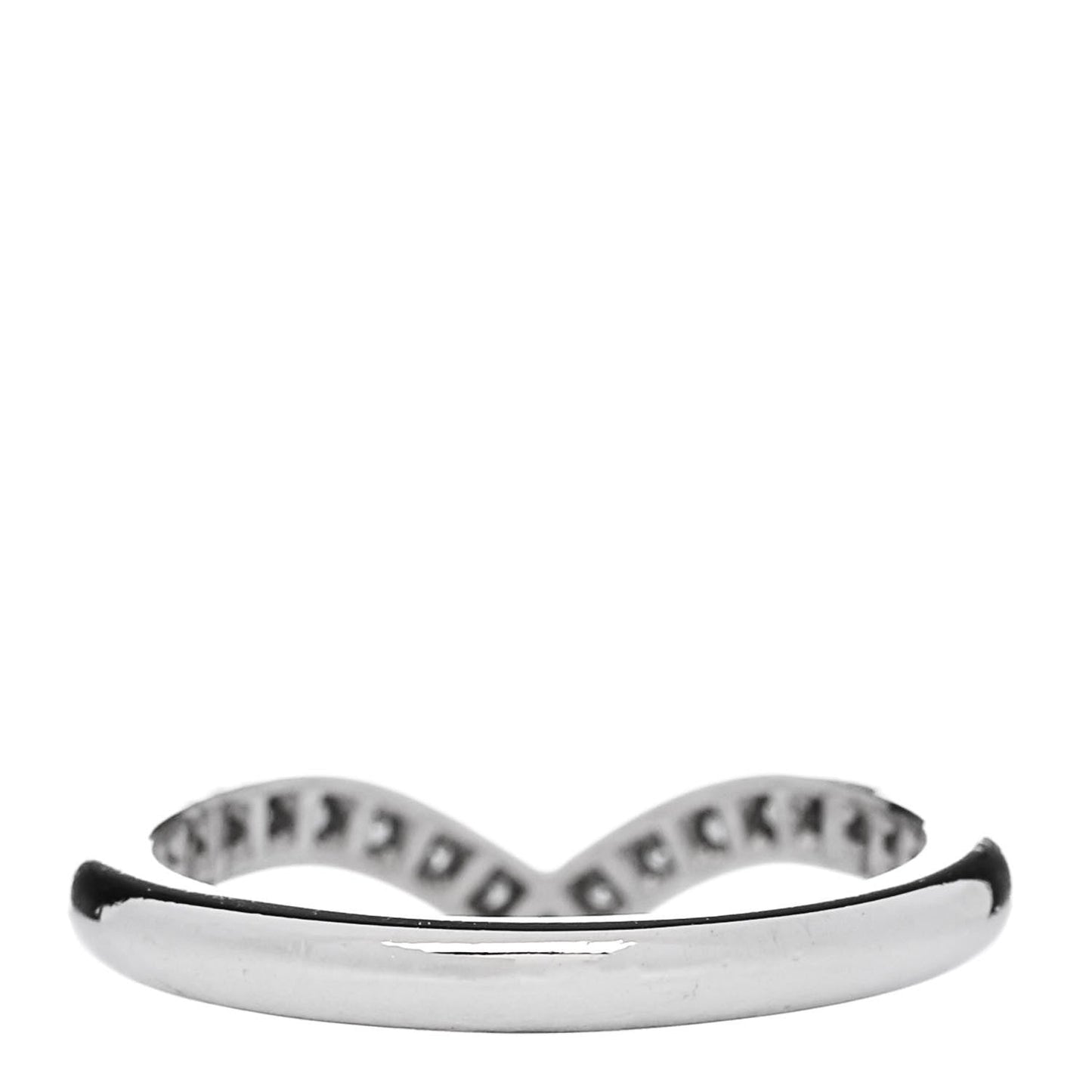 Platinum Diamond Soleste V Band Ring 46 3.75