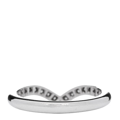 Tiffany Platinum Diamond Soleste V Band Ring 46 3.75 3 of 4