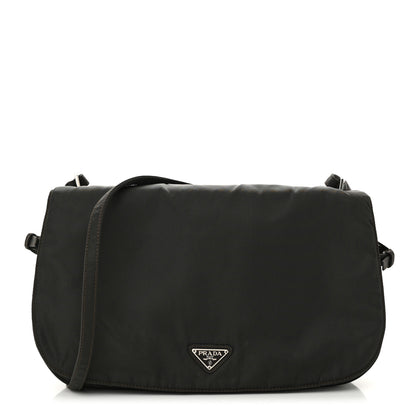 Prada Tessuto Light Nylon Shoulder Bag Cordovan 1 of 11