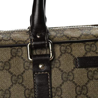 Gucci GG Plus Monogram Briefcase Dark Brown 17 of 19