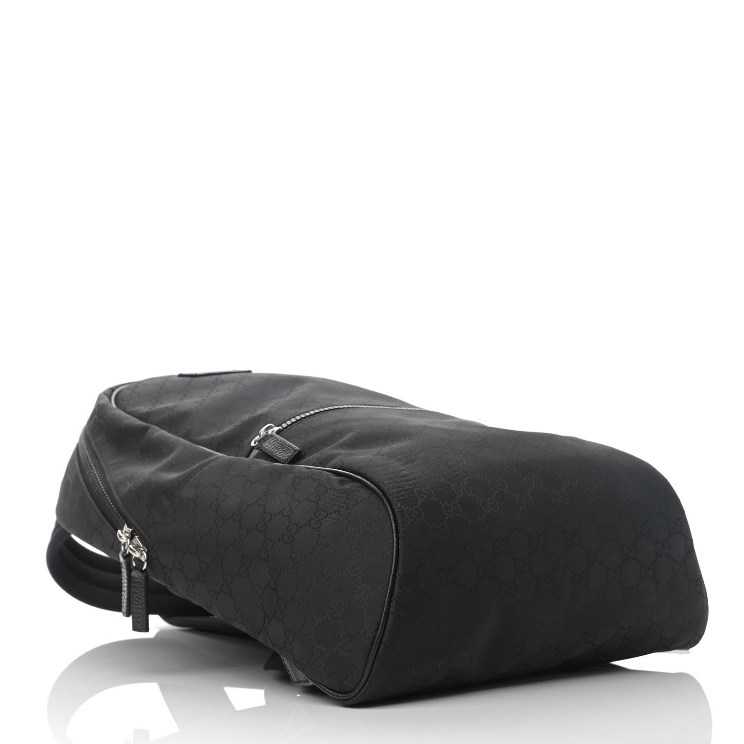 Gucci Nylon Monogram Slim Backpack Black 4 of 11