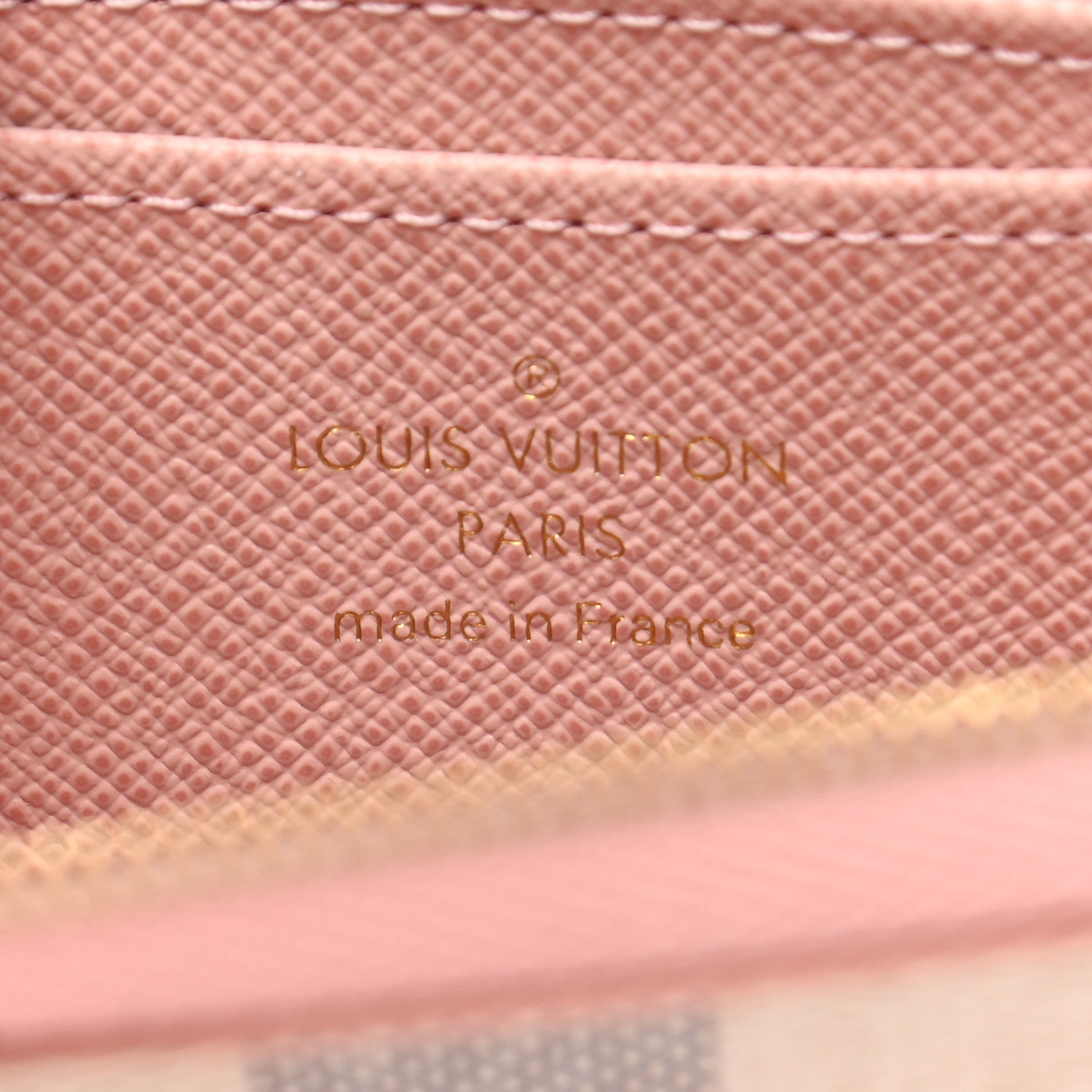 Louis Vuitton Damier Azur Zippy Coin Purse Rose Ballerine 5 of 6