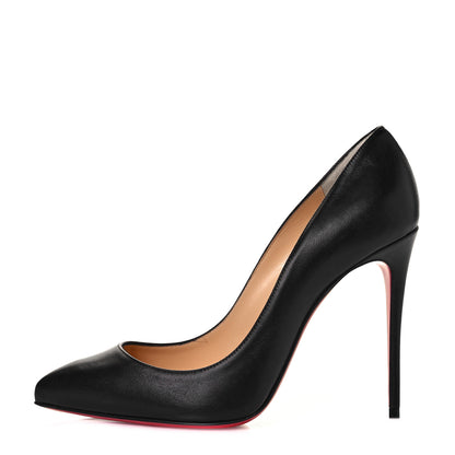 Christian Louboutin Shiny Nappa Pigalle Follies 100 Pumps 38.5 Black 1 of 11