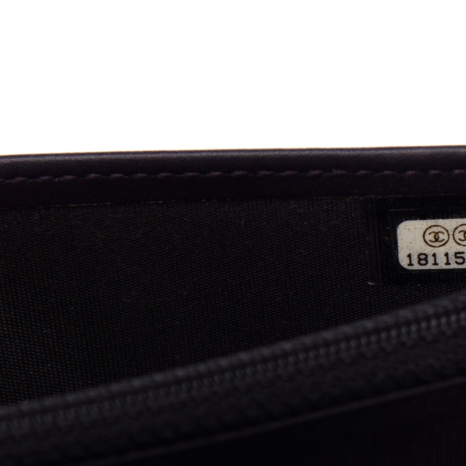 Chanel Caviar Timeless CC French Long Wallet Purple 8 of 8