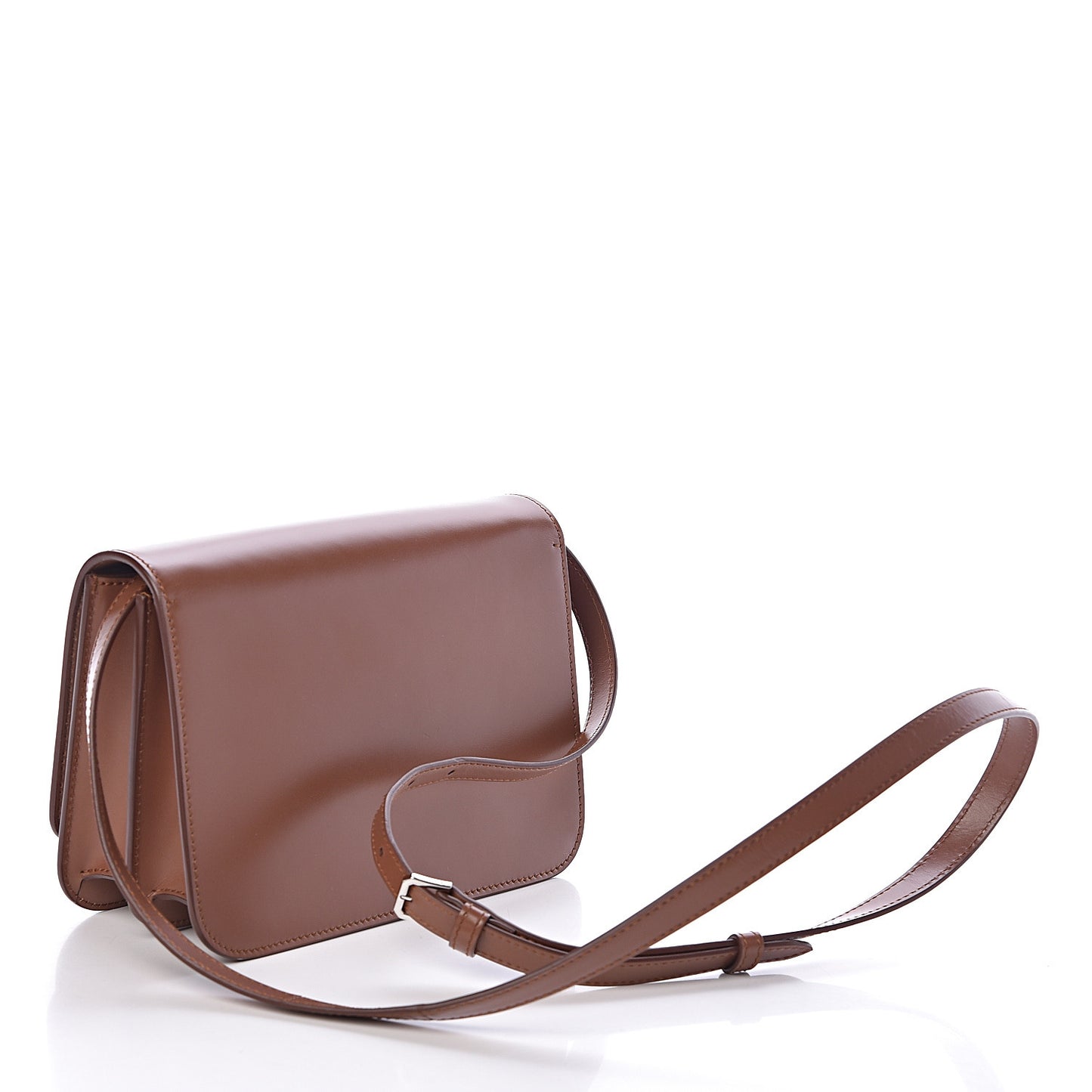 Calfskin Small TB Bag Malt Brown
