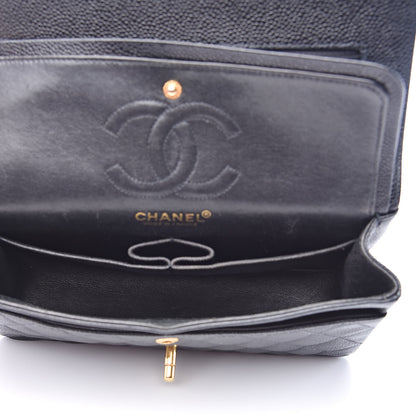 Chanel Caviar Quilted Small Double Flap Black 5 of 14