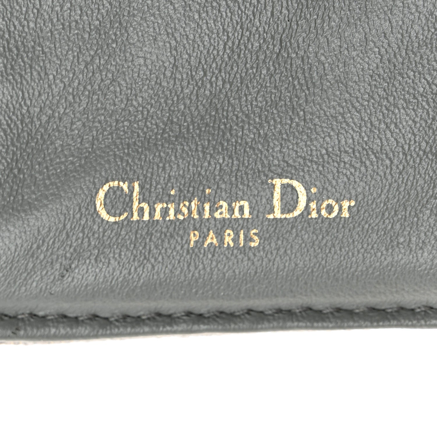 Christian Dior Oblique Saddle Lotus Wallet Grey 6 of 13