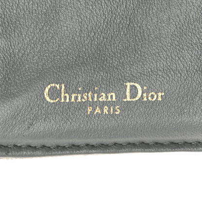 Christian Dior Oblique Saddle Lotus Wallet Grey 6 of 13