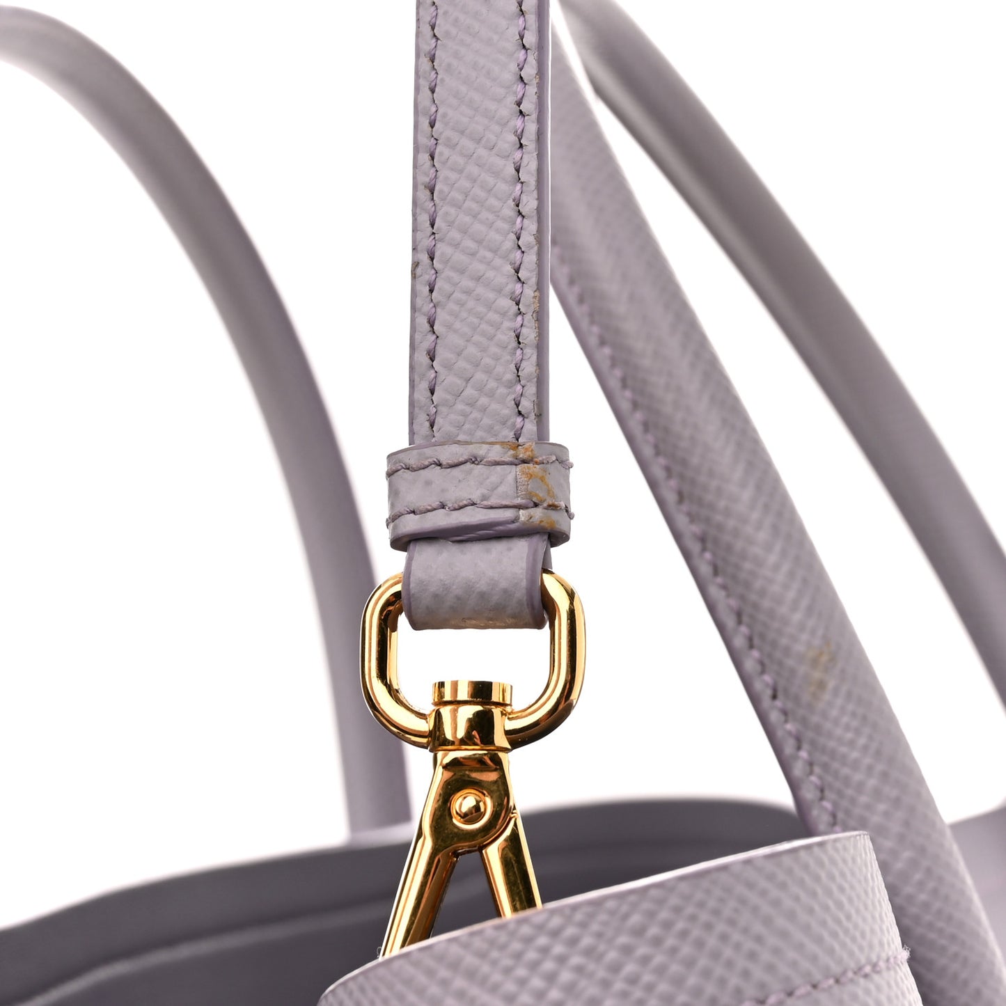 Saffiano Cuir Small Double Bag Glicine