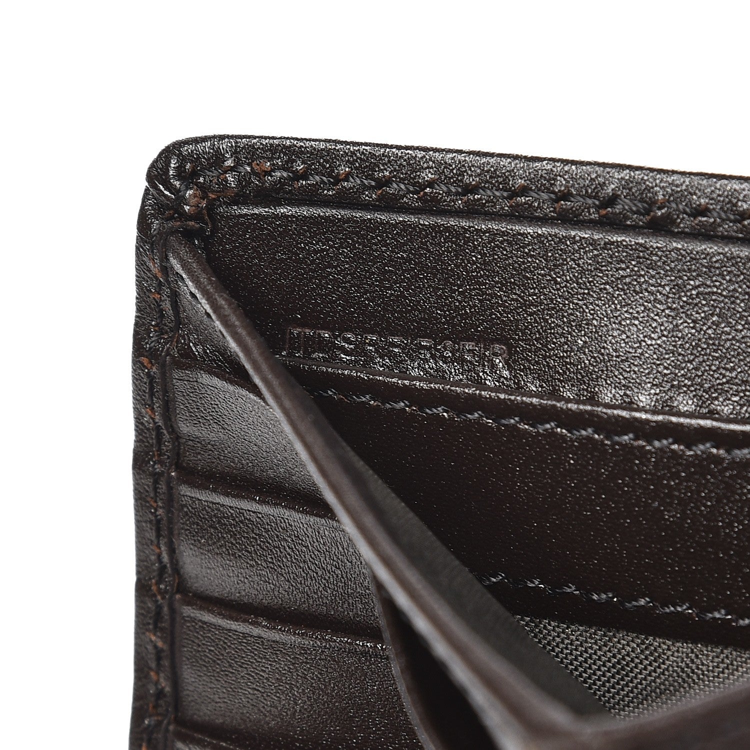Burberry Haymarket Check Medium Bellfield ID Wallet Chocolate 7 of 7