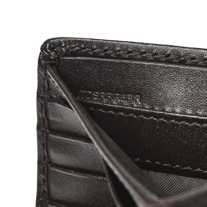 Burberry Haymarket Check Medium Bellfield ID Wallet Chocolate 7 of 7