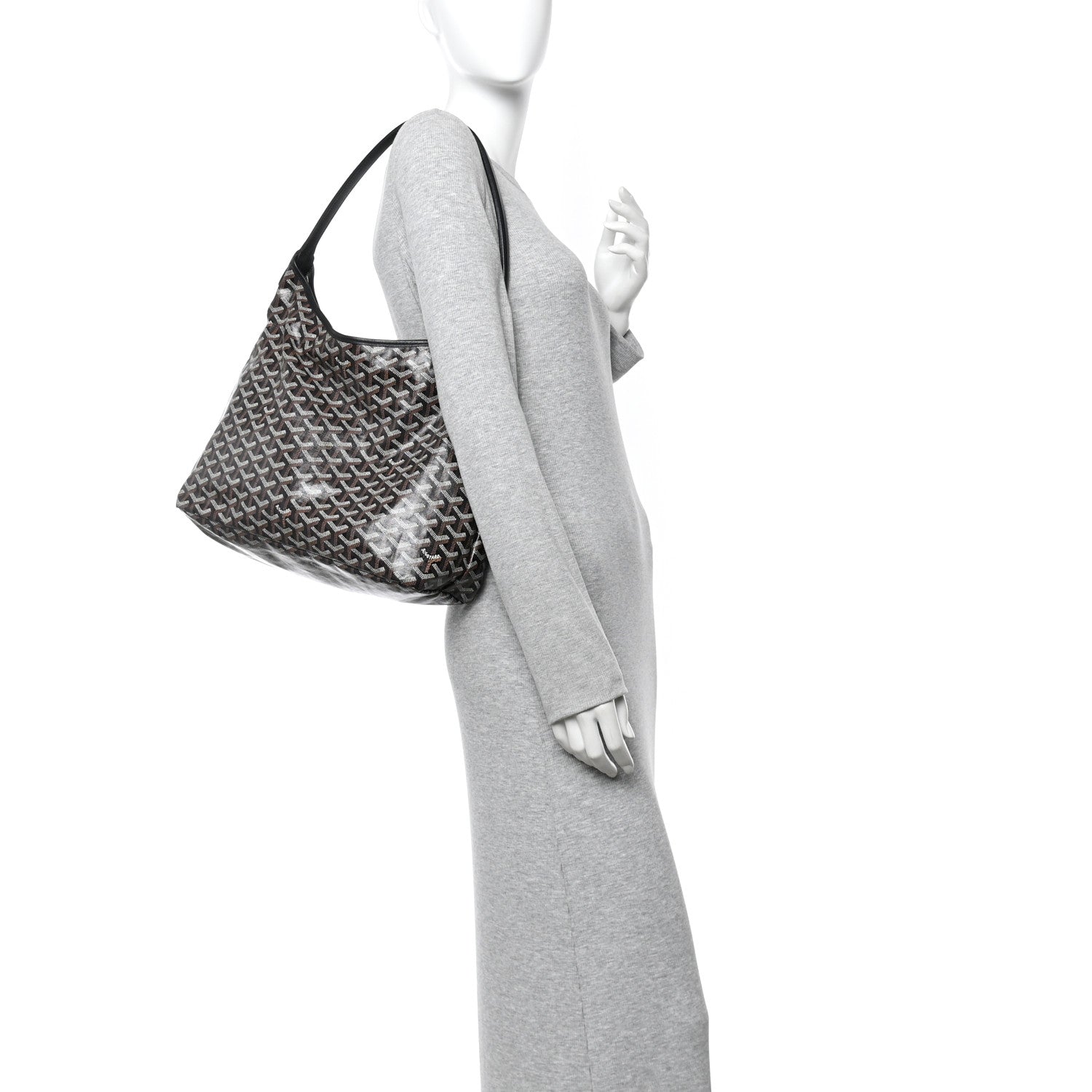 Goyard Goyardine Boheme Hobo Black 2 of 9