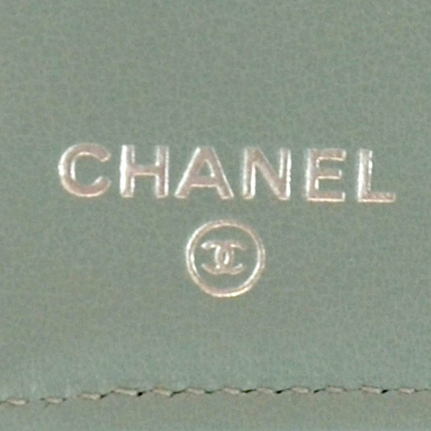 Patent Large Flap Wallet Blue